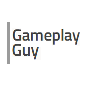 logo, gameplay guy
