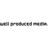 logo, well produced media